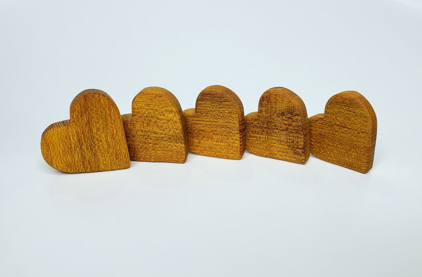 Wood Pocket Hearts