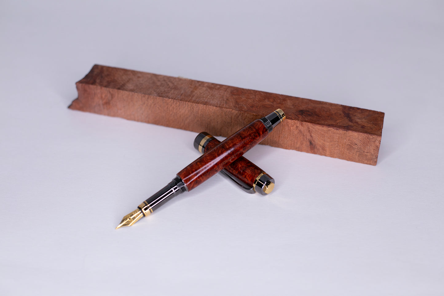 Amboyna Burl Fountain Pen