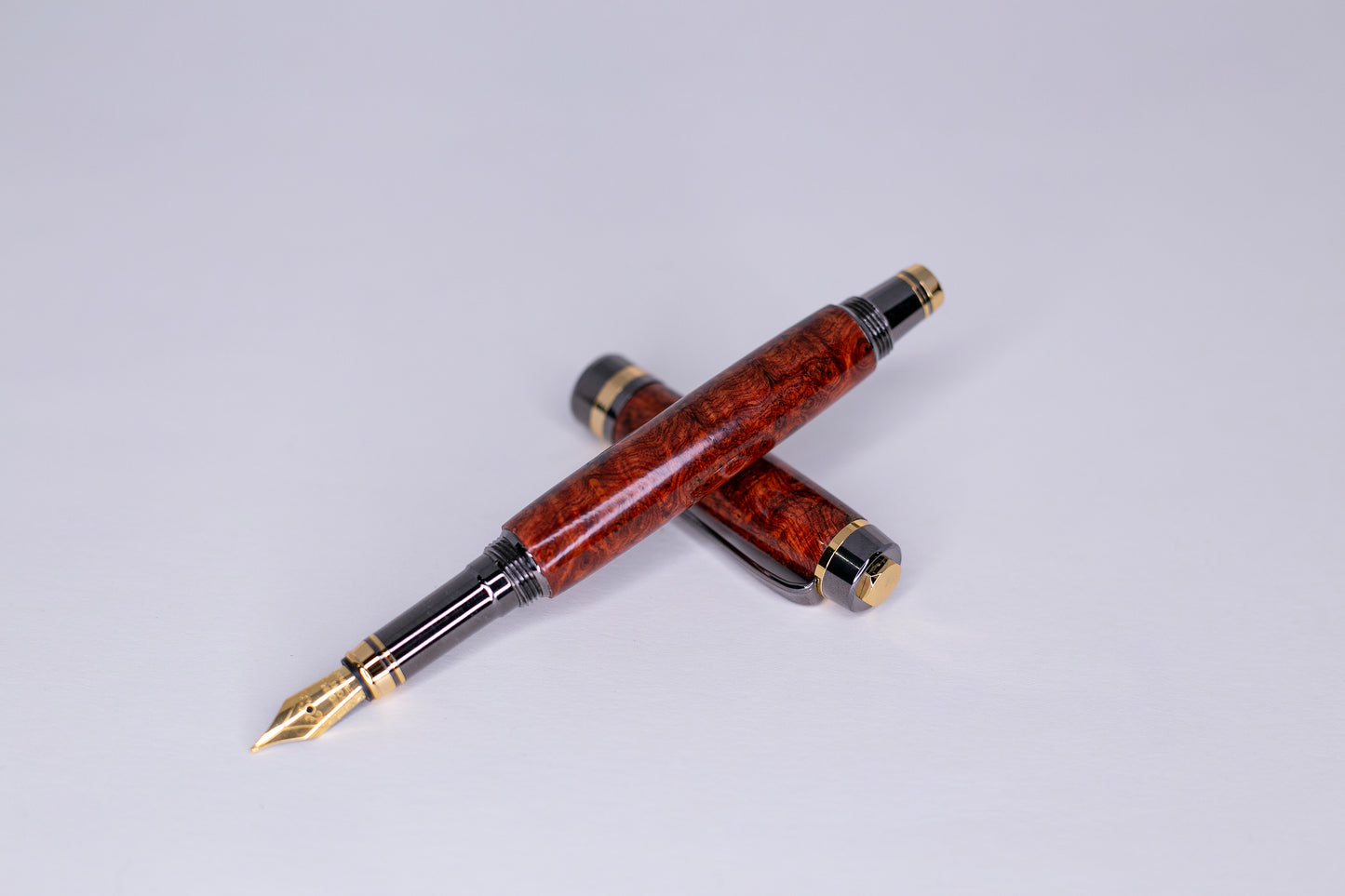 Amboyna Burl Fountain Pen